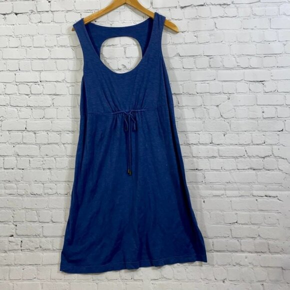 Tommy Bahama A Line Dress Fit & Flare Keyhole Back Tie Front Large - Picture 1 of 6